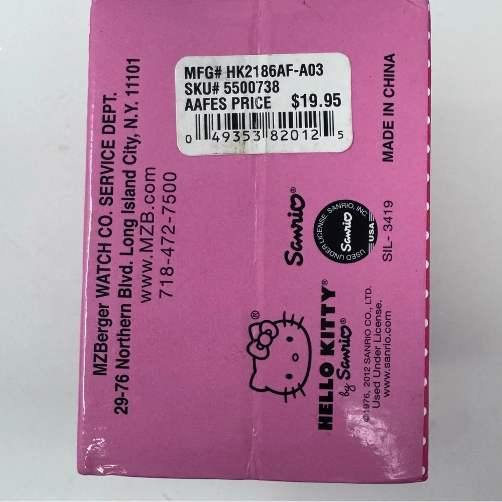 HELLO KITTY WATCH SANRIO NEW IN BOX